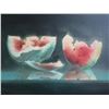 Image 2 : Watermelon Still Life Giclée Print on Canvas, Ltd. Edition 22/75 by Dario Campanile, Framed 27"x21"