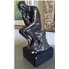 Image 1 : The Thinker Reproduction Sculpture 13"H