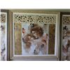 Image 2 : Qty 3 Large French Paintings by Francois Fressinier Framed, 31" x 90" & 62" x 60"