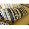 Image 3 : Qty 5 Pillows w/ European Baroque Design, Misc Sizes