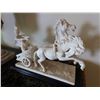 Image 4 : Italian Chariot Racer Sculpture by Amilcare Santini 15" x 5" x 12"H