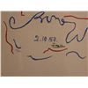 Image 2 : Picador Spanish Ltd. Edition 3/500 Print, Inscribed 2.10.57 Picasso, Framed 26" x 30"