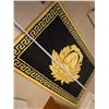 Image 2 : Contemporary Italian Designer Bath Mat w/ Medusa Head Motif, by Versace 48" x 31"