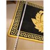 Image 3 : Contemporary Italian Designer Bath Mat w/ Medusa Head Motif, by Versace 48" x 31"