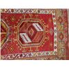 Image 3 : Large Geometric Design Area Rug w/ Fringe 81" x 43"