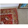 Image 6 : Large Geometric Design Area Rug w/ Fringe 81" x 43"