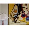 Image 4 : Israeli Large Abstract Tapestry by Aviva Margalit, Framed 70" x 72"