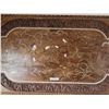 Image 2 : Large Middle Eastern Carved Wooden Wall-Mounted Architectural Panel 69" x 33"