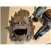 Image 2 : Misc Metal Décor: Balinese Mask, Teapot, Figurines, Trinket Box, etc Misc Sizes