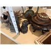 Image 8 : Misc Metal Décor: Balinese Mask, Teapot, Figurines, Trinket Box, etc Misc Sizes