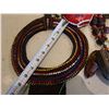 Image 12 : Misc Décor:  Woven Wall Hanging, Beaded Canteen, etc Misc Sizes