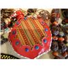 Image 14 : Misc Décor:  Woven Wall Hanging, Beaded Canteen, etc Misc Sizes