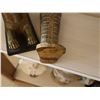 Image 3 : Qty 2 Egyptian Décor: Sphinx & Isis Metal Figurines, Misc Sizes