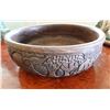 Image 1 : Carved Wooden Bowl 12" Dia, 4"H