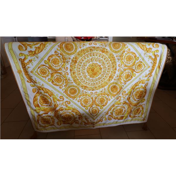 Versace Baroque Print Throw 54" x 54"