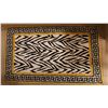 Image 1 : Contemporary Italian Designer Bath Mat w/ Zebra Motif, by Versace 50" x 30"