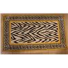 Image 1 : Contemporary Italian Designer Bath Mat w/ Zebra Motif, by Versace 44" x 26"