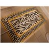 Image 2 : Contemporary Italian Designer Bath Mat w/ Zebra Motif, by Versace 44" x 26"