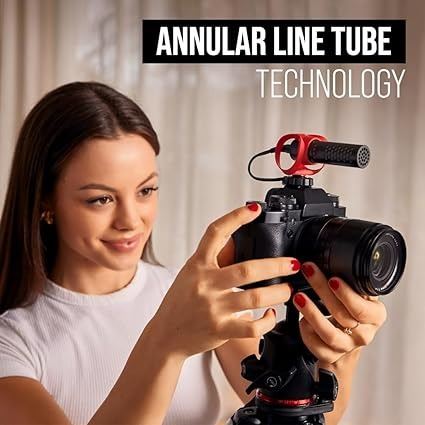 Rode Videomicro Ii Camera-Mount Compact Shotgun Microphone With Helix Mount