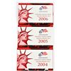 Image 1 : U.S. 2004, 2005 & 2006 Silver Proof Sets
