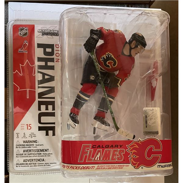 Dion Phaneuf Calgary Flames figurine