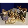 Image 1 : Assorted small porcelain figurines