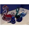 Image 1 : Hand blown glass birds