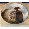 Image 1 : Little Chief and Eagle inspired collector plate