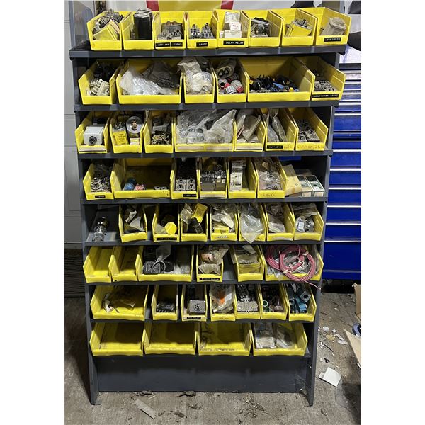 Assorted electrical parts for overhead doors