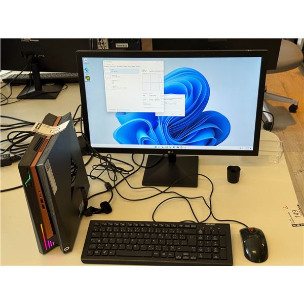MINI ORDINATEUR ASUS ROG i7-7700 GTX 1060 & ÉCRAN 24"