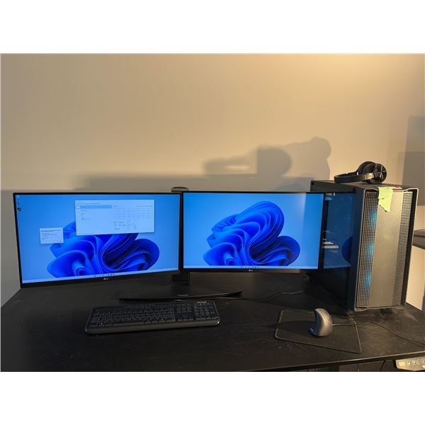 ORDINATEUR: i9-13900K RTX3050 & 2x ÉCRANS 24"