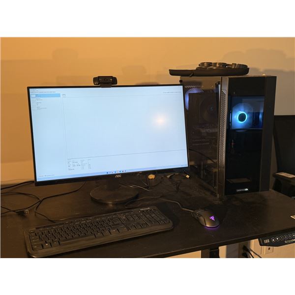 ORDINATEUR: i9-11900K GTX1650 & ÉCRAN 24"
