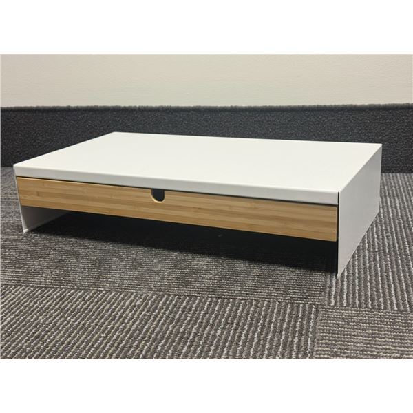 SUPPORT MONITEUR AVEC TIROIR 19"x10"x4"