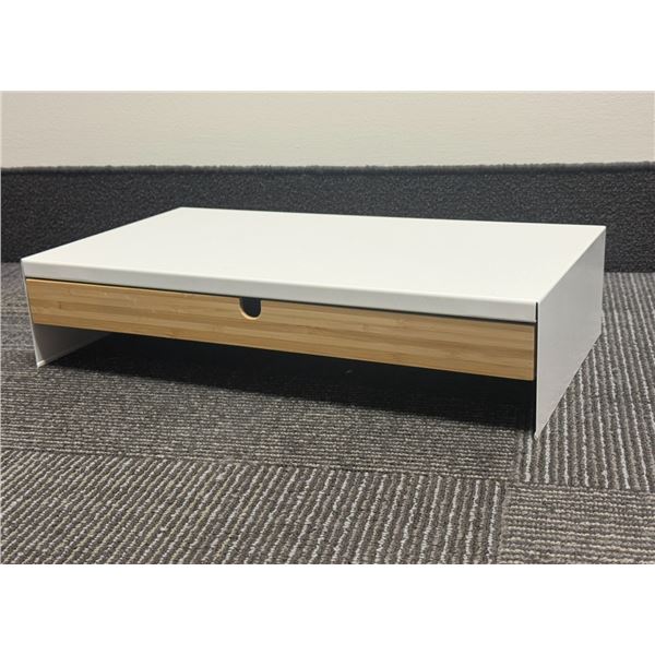 SUPPORT MONITEUR AVEC TIROIR 19"x10"x4"