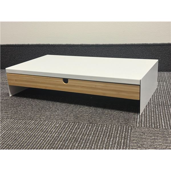 SUPPORT MONITEUR AVEC TIROIR 19"x10"x4"