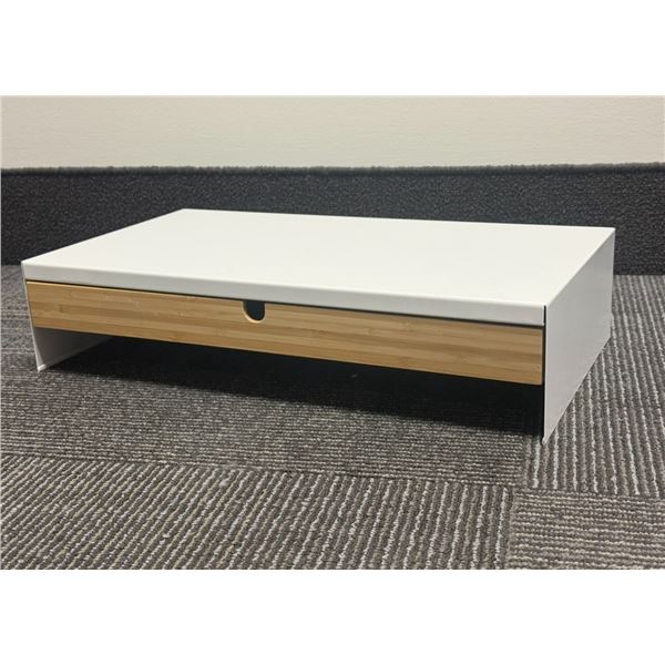 SUPPORT MONITEUR AVEC TIROIR 19"x10"x4"
