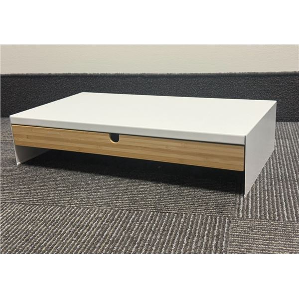 SUPPORT MONITEUR AVEC TIROIR 19"x10"x4"