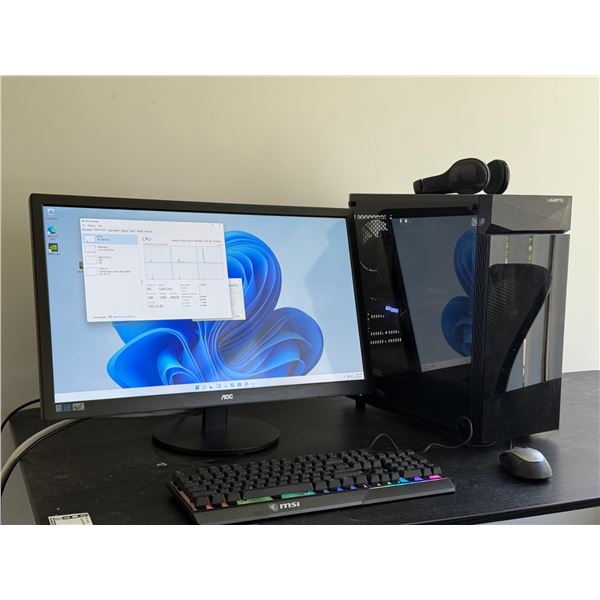 ORDINATEUR: i5-9600KF RTX2070 SUPER & ÉCRAN 24"