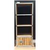 Image 1 : RANGEMENT EN BOIS ET MÉTAL 26"x18"x66"