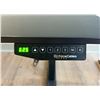 Image 2 : TABLE DE TRAVAIL HAUTEUR AJUSTABLE ÉLEC. 63"x32"x29-48" PRIME CABLES ERGO