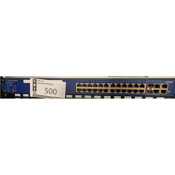 NETGEAR 28-Port 10/100 Smart Switch (24 PoE) FS728TP