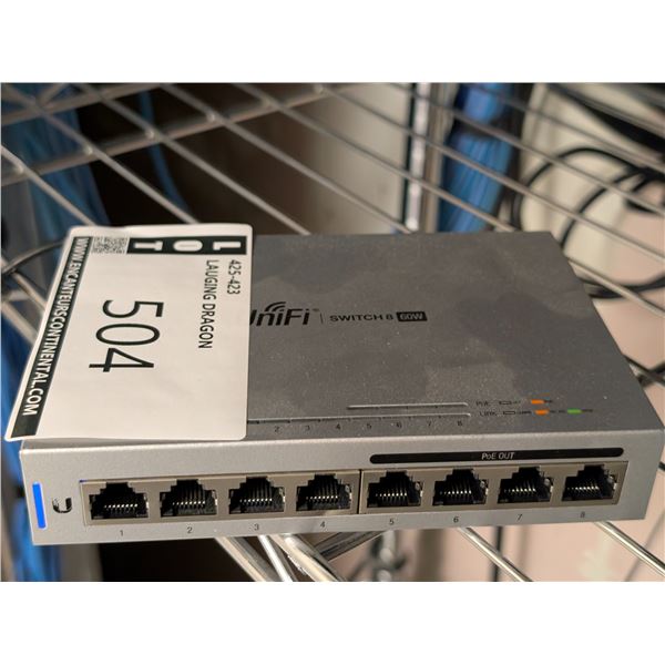 UBIQUITI Switch 8 60w PoE