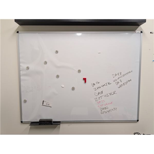 TABLEAU BLANC MAGNÉTIQUE 3'x4'