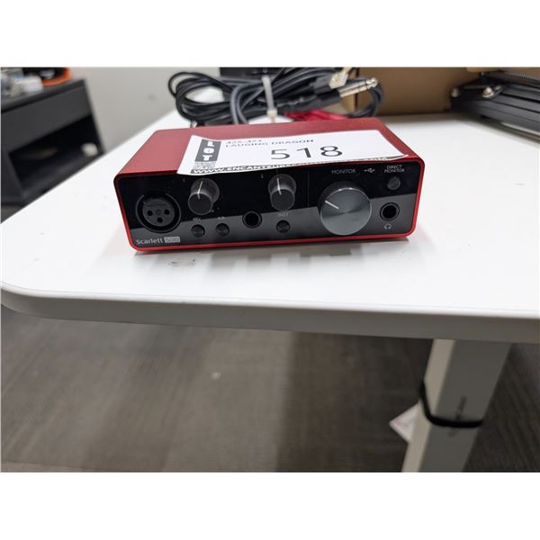 FOCUSRITE SCARLETT SOLO