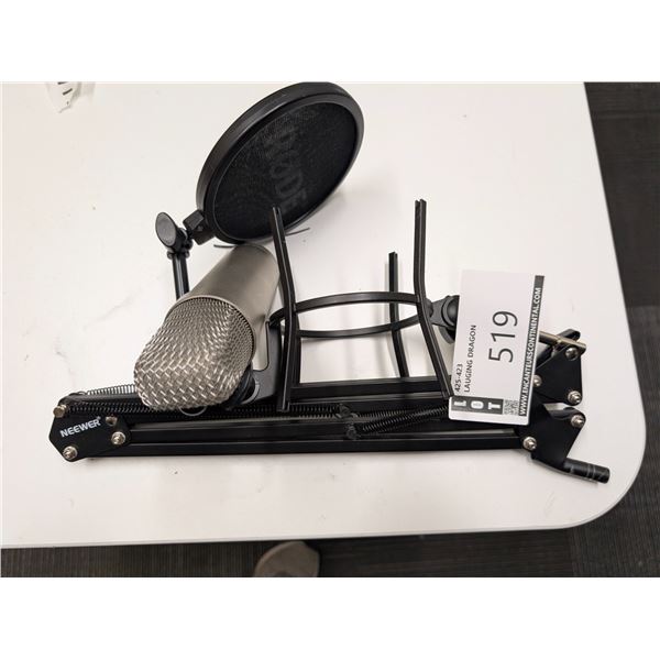 MICROPHONE RODE AVEC BRAS