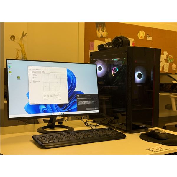 ORDINATEUR: i9-11900K GTX1650 & ÉCRAN 24"