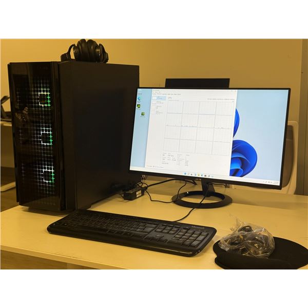 ORDINATEUR: i9-11900K GTX1660Ti & ÉCRAN 24"