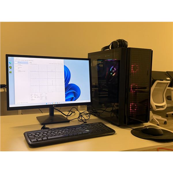 ORDINATEUR: i9-11900K GTX1660Ti & ÉCRAN 24"