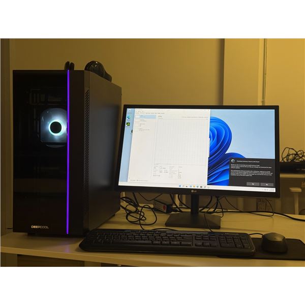 ORDINATEUR: i9-11900K GTX1650 & ÉCRAN 24"