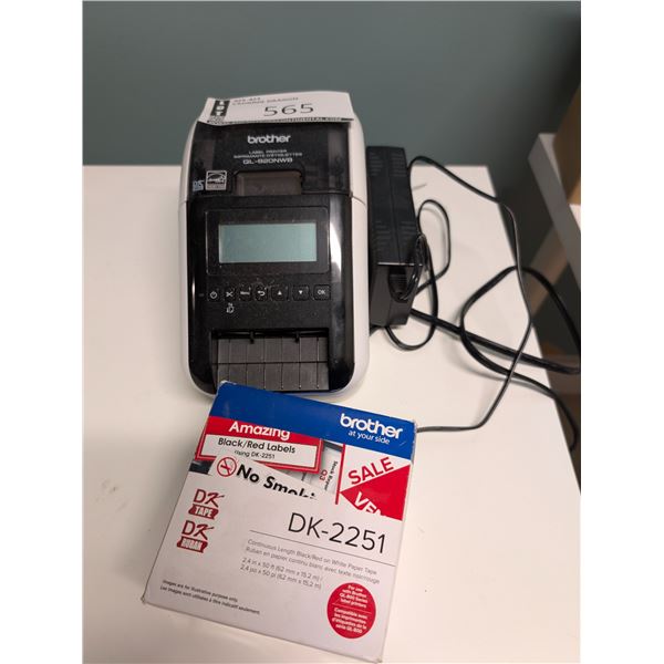 IMPRIMANTE BROTHER QL-820NWB